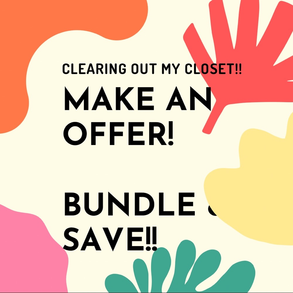 CLOSET CLEAR OUT!